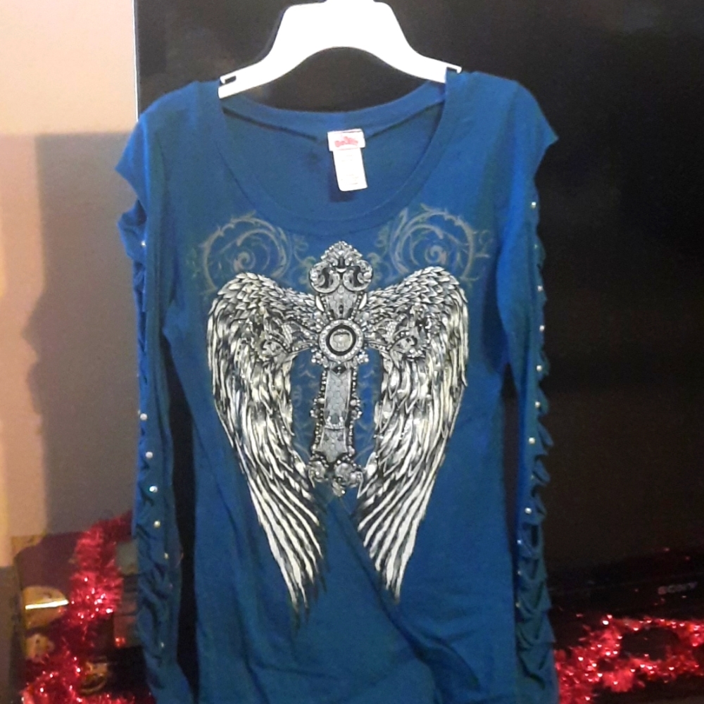 Angel Wing long sleeve top
